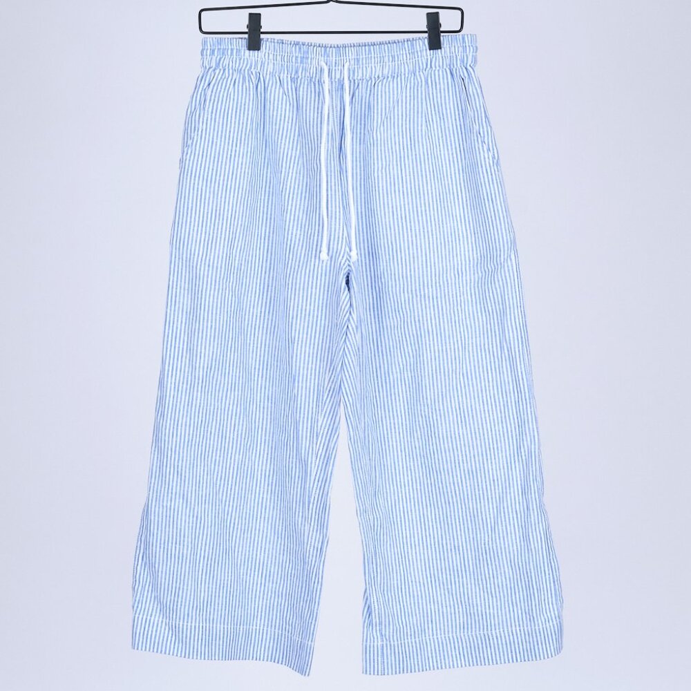 BeachLunchLounge Linen Cropped Pants SM